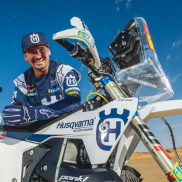 Dakar 2023: Howes, líder en motos: "Hay que seguir empujando fuerte"