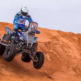 Dakar 2023: Manuel Andújar, el mejor argentino de la décima etapa en Quads