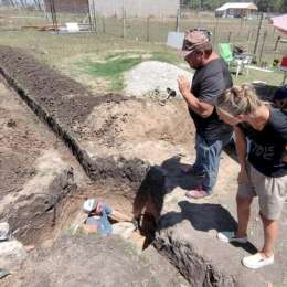 Hallazgo en Necochea: “Grandes probabilidades de un esqueleto del tigre diente de sable”