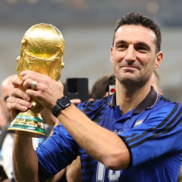 El comentario de Lionel Scaloni para Johnny de Benedictis