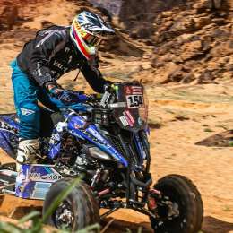 ¡Podio argentino! Moreno Flores, segundo en la general de Quads
