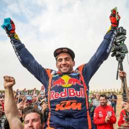 Kevin Benavides, campeón del Dakar 2023: "Toqué el cielo con las manos nuevamente"