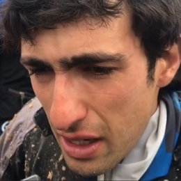 Moreno Flores, emocionado tras el podio: "El trofeo es para toda la gente de Argentina"