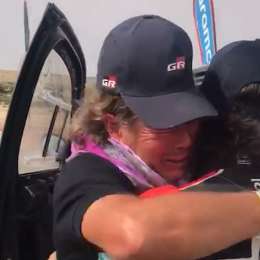 La emoción del papá de Yacopini tras finalizar el Dakar 2023