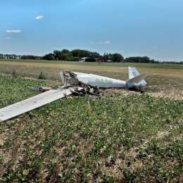 Tragedia aérea en Rauch: un hombre falleció tras estrellarse con la pista de aterrizaje