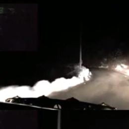 Sébastien Loeb y una onboard increíble en plena noche del WRC