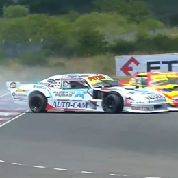 El fuerte golpe en la final del TC Mouras que ocasionó la salida del Pace Car