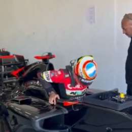 Manu Urcera intensifica su pretemporada en España: probó un Fórmula 3 en Valencia