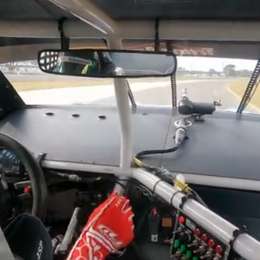 ¡Como el viejo TC! así manejó Mariano Werner el Mustang con caja en H de la Trans-Am