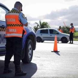 Accidente en la Ruta Nacional 28: un camion chocó a un rastrojero y  dejó dos heridos