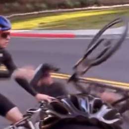 ¡Cuidado Fabio! Quartararo sufrió un duro accidente cuando entrenaba