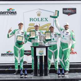 Nico Varrone le dio el triunfo a la Argentina en las 24 Horas de Daytona