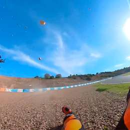 VIDEO: destruyó su KTM probando en Jerez