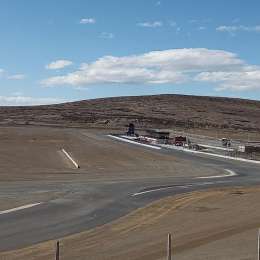 Así es una vuelta completa en el nuevo autódromo de El Calafate
