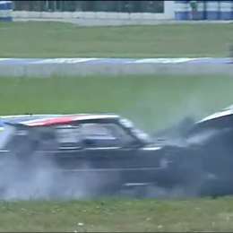 Impresionante accidente múltiple en La Pampa