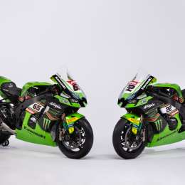 Kawasaki presentó una decoración renovada para el WorldSBK 2023