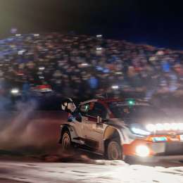 Rally Mundial: Kalle Rovanperä, el primer líder en la noche de Suecia