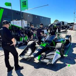 VIDEO: más imágenes de la prueba de Agustín Canapino con el IndyCar en Sebring