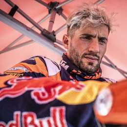 Kevin Benavides sufrió una grave lesión en Abu Dhabi