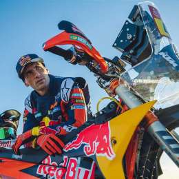 Kevin Benavides habló luego del accidente en Abu Dhabi