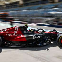 Guanyu Zhou fue el más veloz del viernes en Bahrein