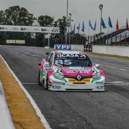 Tiago Pernía aceleró antes de clasificar en Buenos Aires