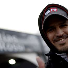 Matías Rossi se reencontró con un histórico rival que tuvo en las pistas