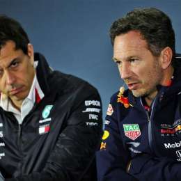 ¡Bronca en la F1! explosiva discusión entre Toto Wolff y Christian Horner