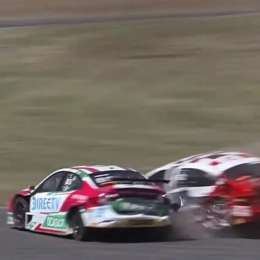 ''Stang pasó como una bala y se lo llevo puesto a Pernía"