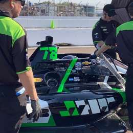 Canapino terminó como el segundo mejor rookie en el primer entrenamiento de la IndyCar