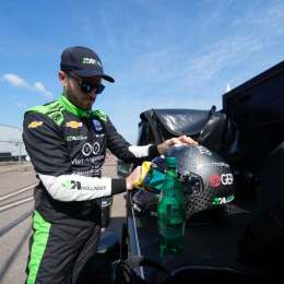 Marcos Di Palma le envió un mensaje a Canapino luego de su debut en IndyCar