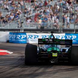 IndyCar: Canapino cerró de forma positiva los entrenamientos en San Petersburgo