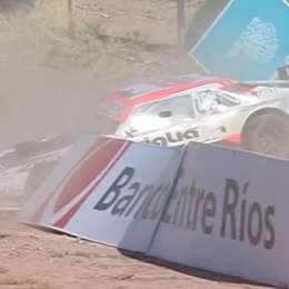 TC: se despistó en clasificación y terminó muy cerca del público