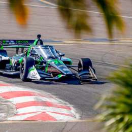 IndyCar: Canapino cumplió con la clasificación en San Petersburgo