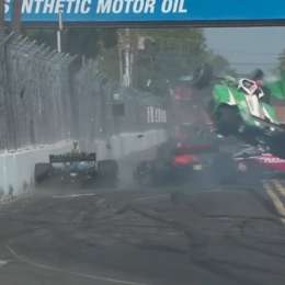 VIDEO: ¡Canapino zafó de milagro! fortísimo accidente en el inicio de la carrera de IndyCar