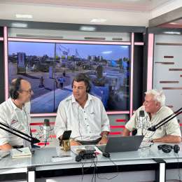 ¡Dos grandes! Cacho González Rouco y Fernando Bravo se reencontraron en Carburando Radio