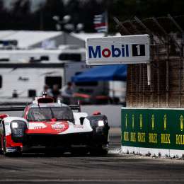 WEC: el Toyota de Pechito López, el más veloz del día en Sebring
