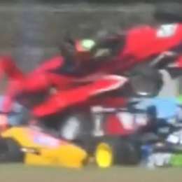 ¡Lo pasó por arriba! Fuerte accidente en el Mouras de La Plata