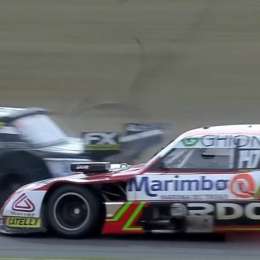 TC Pista Mouras: así se reventó el neumático del Ford de Sebastián Gallo