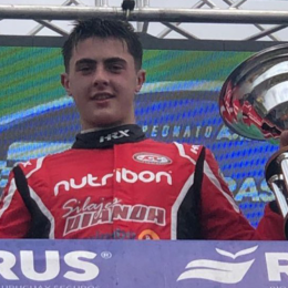 Tiene 14 años, es el ganador más joven de la ACTC y sueña con correr en el exterior