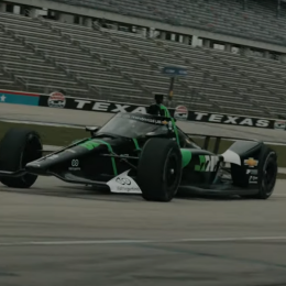 Canapino y un detrás de escena espectacular de la prueba en el óvalo de Texas