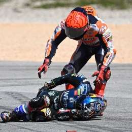 MotoGP: malas noticias para Márquez luego del accidente con Oliveira en Portimão