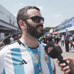 El hincha argentino que revolucionó los boxes de la Fórmula E en São Paulo