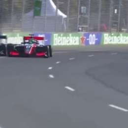 Asperísima maniobra entre Franco Colapinto y Caio Collet