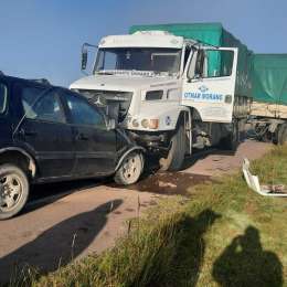 Ruta 3: chocaron 10 vehículos en un accidente en cadena