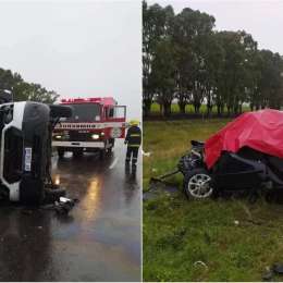 Fatídico accidente en la ruta 35: murieron dos jóvenes jugadoras de hockey