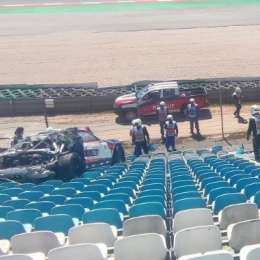 WEC: un auto salió volando y terminó en la tribuna de Portimão