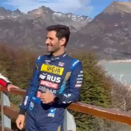 TC: Ardusso, protagonista de un momento insólito en los glaciares de El Calafate
