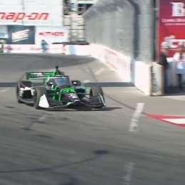 IndyCar: Canapino entró pasado y se salvó de darle otra vez al muro