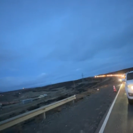 La interminable fila de fanáticos del TC que quieren ingresar al autódromo de El Calafate